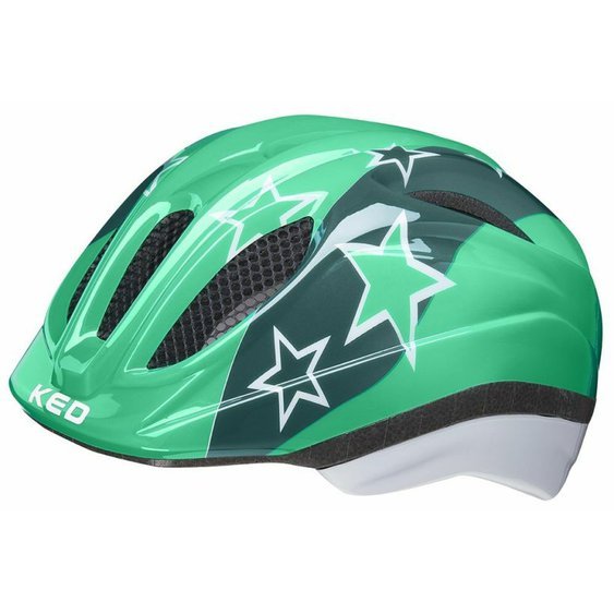 přilba KED Meggy II Trend S/M green stars 49-55 cm