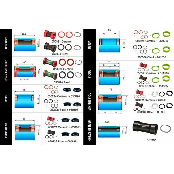 Kliky FSA SL-K Modular 386EVO, 46/30, 17_1