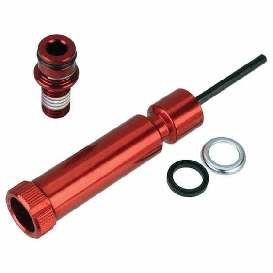 Rebound Adjuster Knob/Bolt Kit, Aluminum