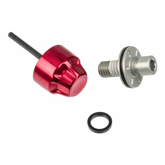 FORK REBOUND DAMPER KNOB KIT - (INCLUDES