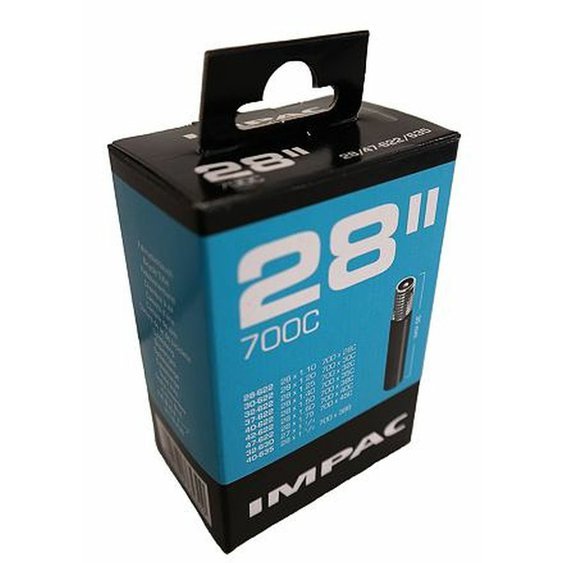 Impac  duše 28" AGV28  28/47-622/635 auto-ventilek celokovový