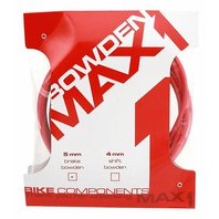 bowden MAX1 5mm červený balení 3m