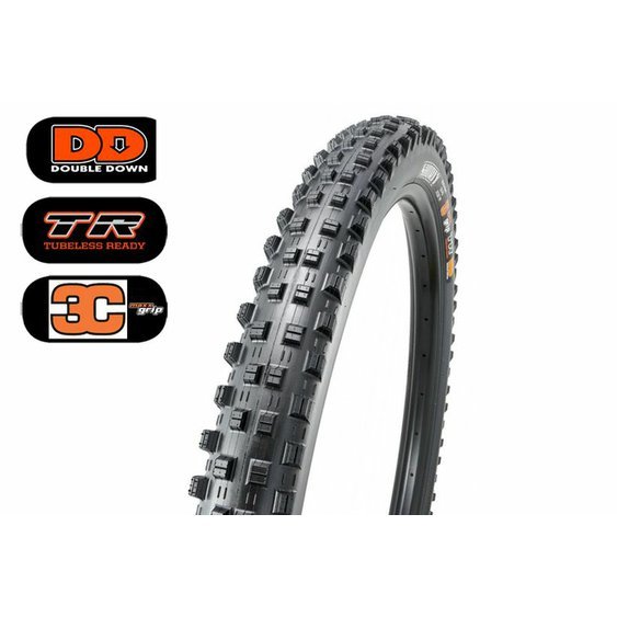 Plášť MAXXIS Shorty 2.0 29 x 2.40 WT kevlar DD TR 120 TPI 3C Maxx Grip