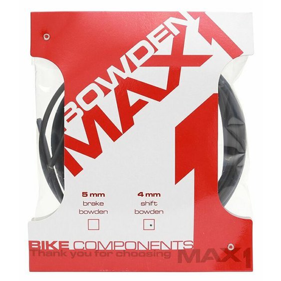 bowden MAX1 4 mm černý balení 3 m