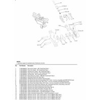 Brzdové destičky, sintrované/ocelové - Code 2011+/ Guide RE Avid