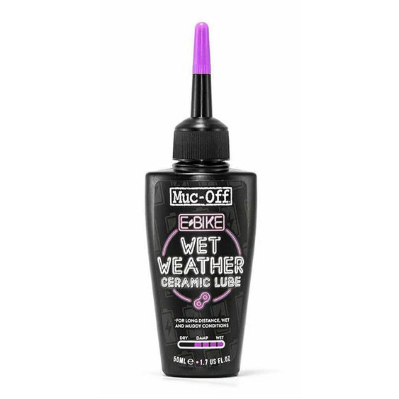 mazivo MUC-OFF E-Bike Wet Lube 50 ml