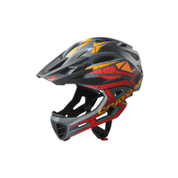 Cratoni C-MANIAC Pro - black-red-orange matt  L-XL (58-61cm) 2021