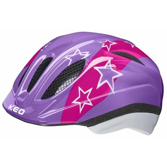 přilba KED Meggy II Trend S lilac stars 46-51 cm