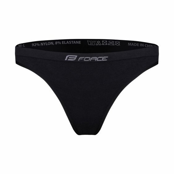 dámské spodní prádlo-tanga 3 pack, černé XL-XXL