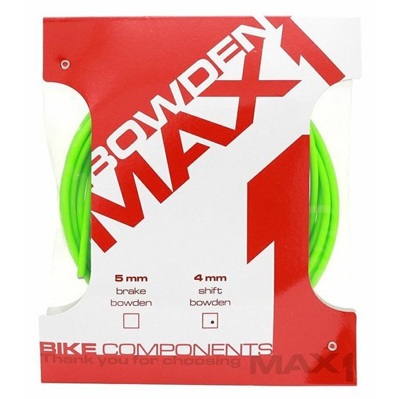 bowden MAX1 4 mm fluo zelená balení 3 m