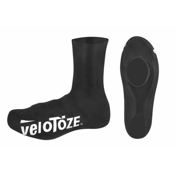 návleky treter VELOTOZE ROAD latex vysoké, černé M