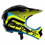 přilba FORCE TIGER downhill, črn-fluo-modrá L - XL (1)