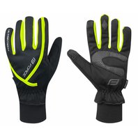 rukavice zimní FORCE ULTRA TECH, fluo M