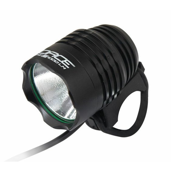 světlo přední FORCE GLOW-2 1000LM USB, černé